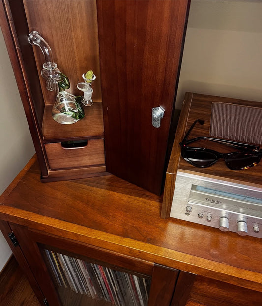 Bong storage.
